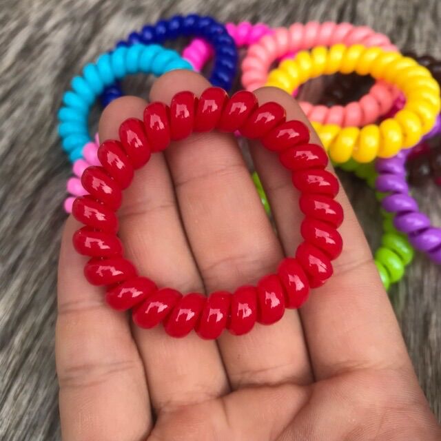 🔥Combo 5 Sợi Dây cột Tóc Lò Xo Nhiều Màu