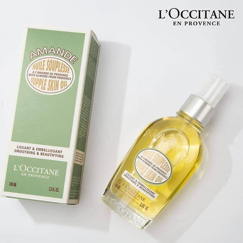 Oil dưỡng thể masage LOCITANE Almond Supple Skin