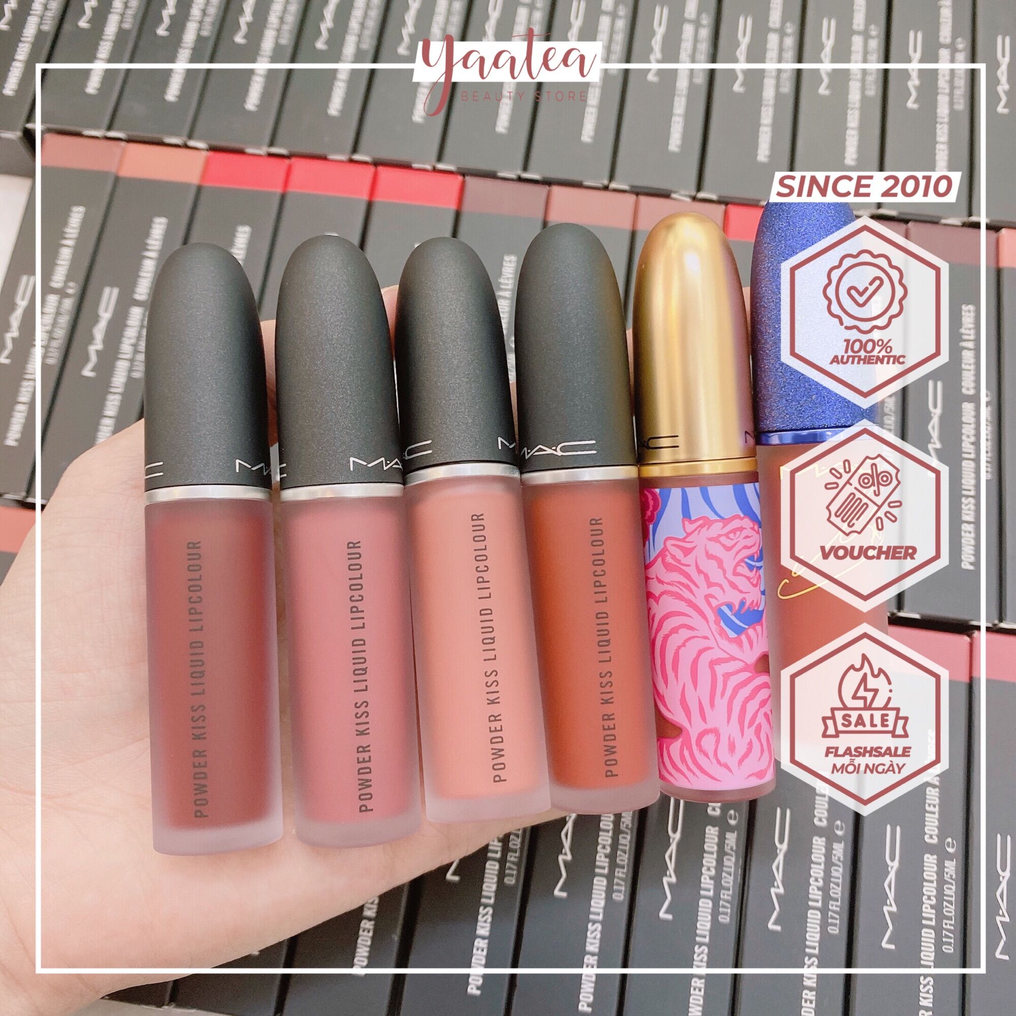 Son Kem Mac Powder Kiss liquid - Son Mac Lisa