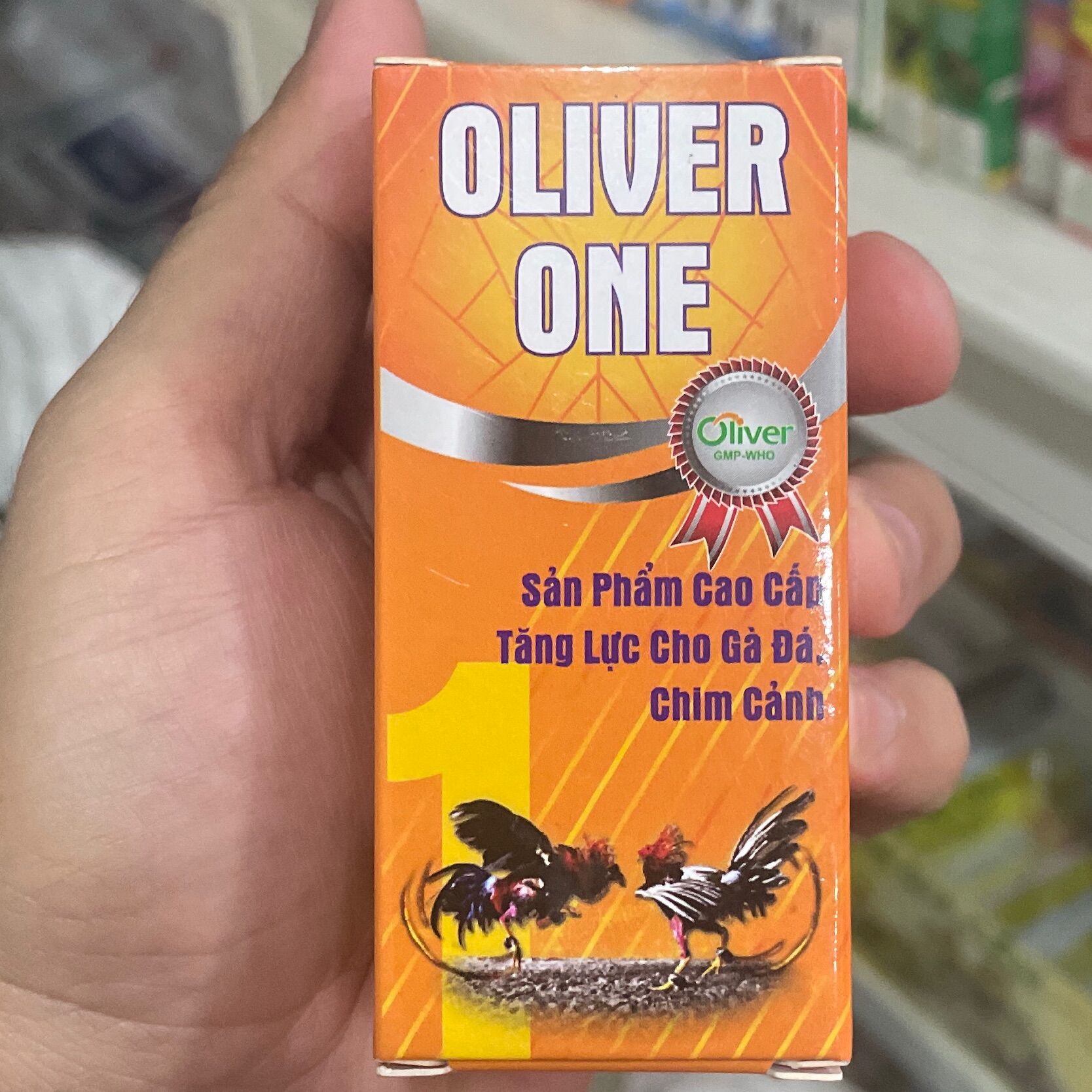 Oliver One lọ 10ml tăng lực gà đá chim cảnh Tăng đề kháng Kích ăn ngon Tăng sức lực, Phục hồi nhanh
