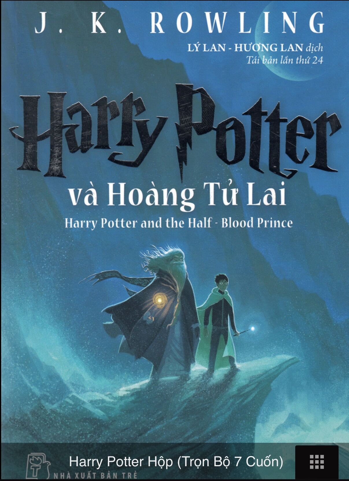 Sách - Boxset Harry Potter Hộp (Trọn Bộ 7 Cuốn) Tái bản 2023