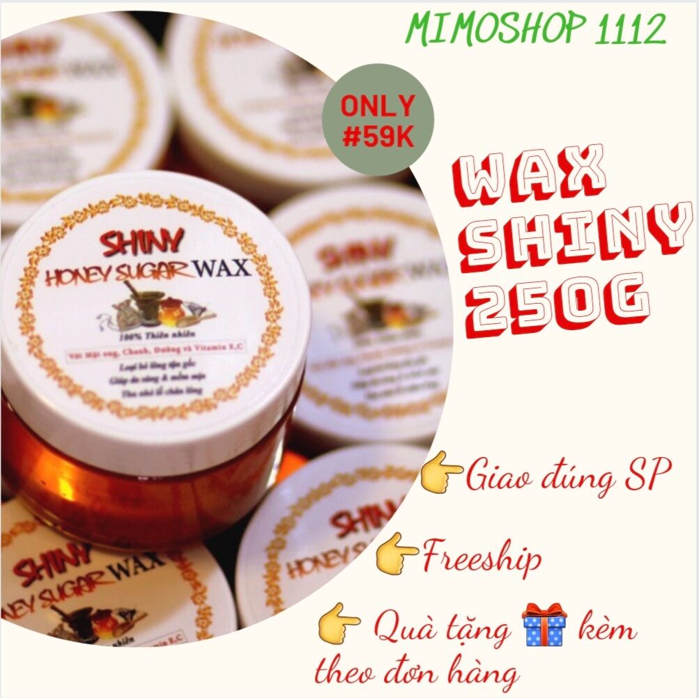 Wax lông, triệt lông tại nhà - wax Shiny