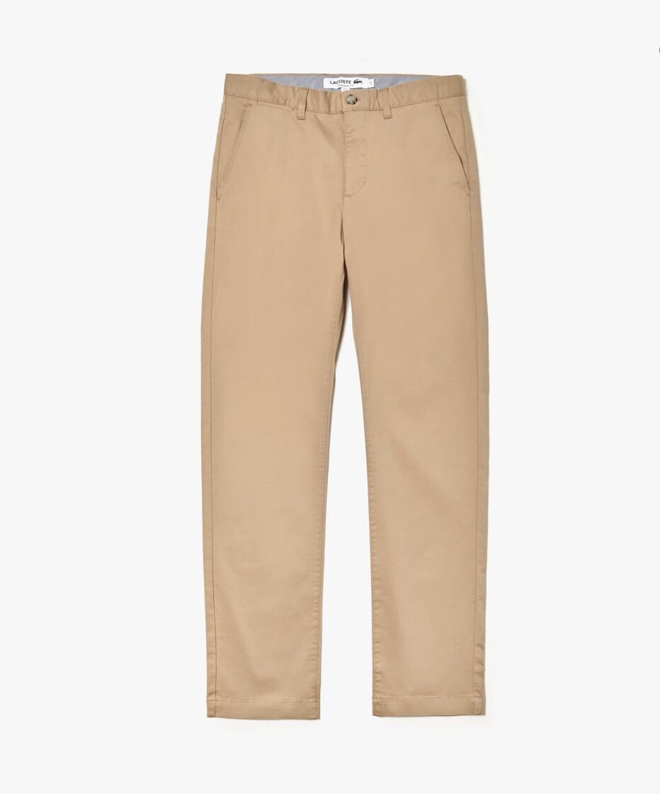 QUẦN Lacoste Nam Stretch Cotton Chino