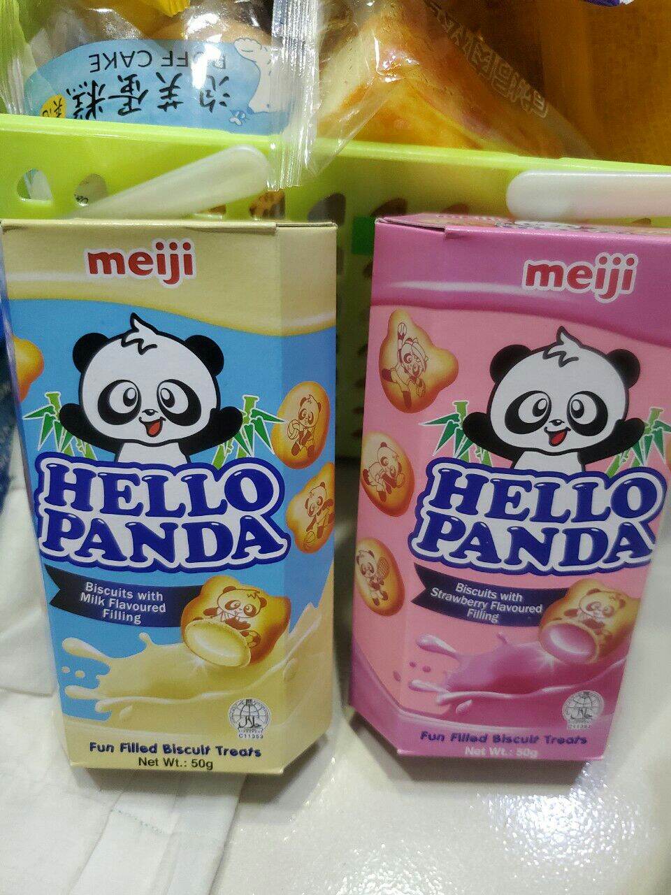 Bánh gấu hello panda nhân dâu 50g