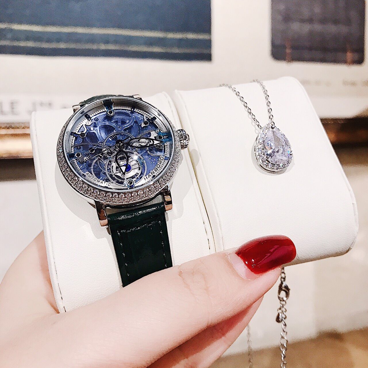 Đồng Hồ Nữ Hanboro Automatic