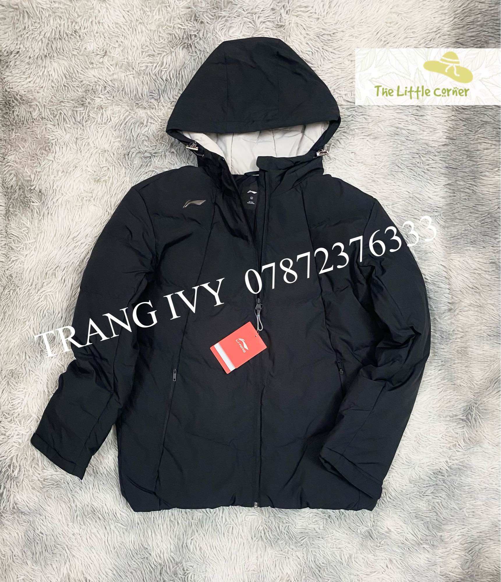 Áo phao lông vũ nam Lining AYMS389