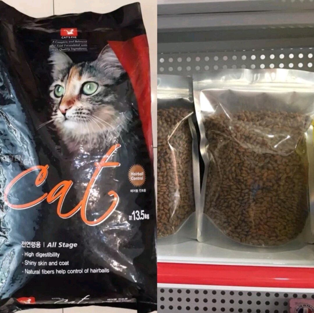 Thức ăn hạt cho mèo Cat's Eye,Túi 1kg