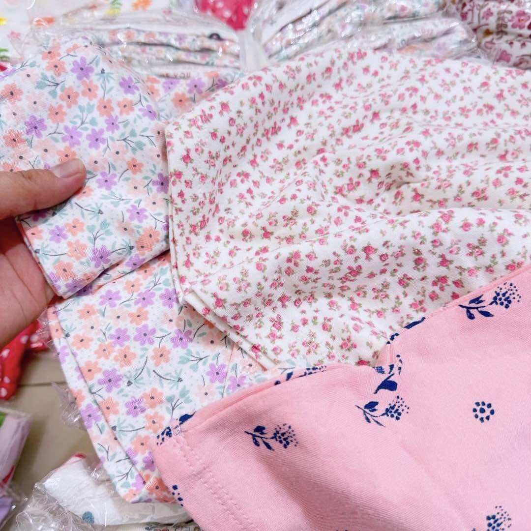 Váy 2 dây thắt nơ bé gái Miwoo xuất Nhật