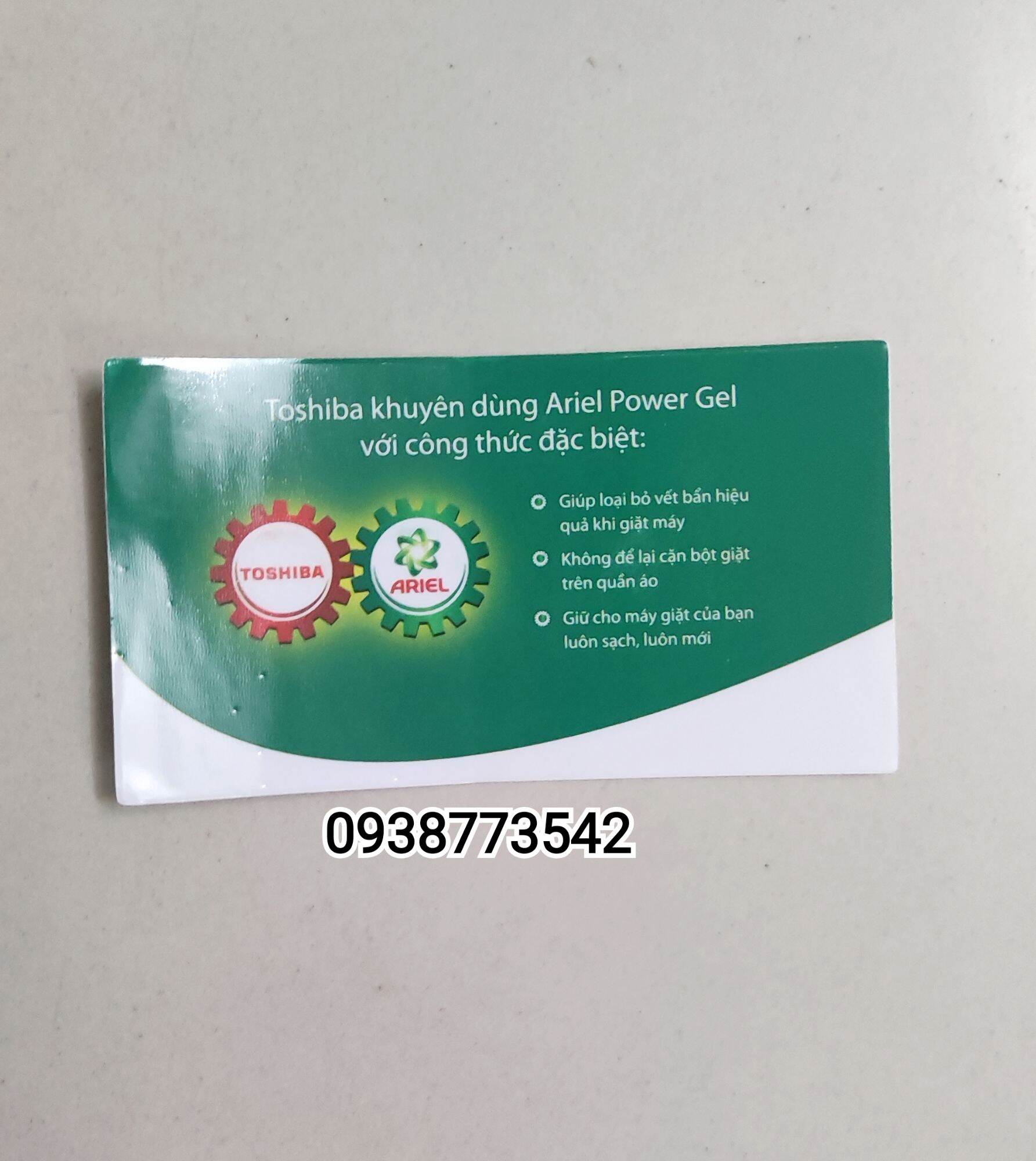 Tem dán máy giặt