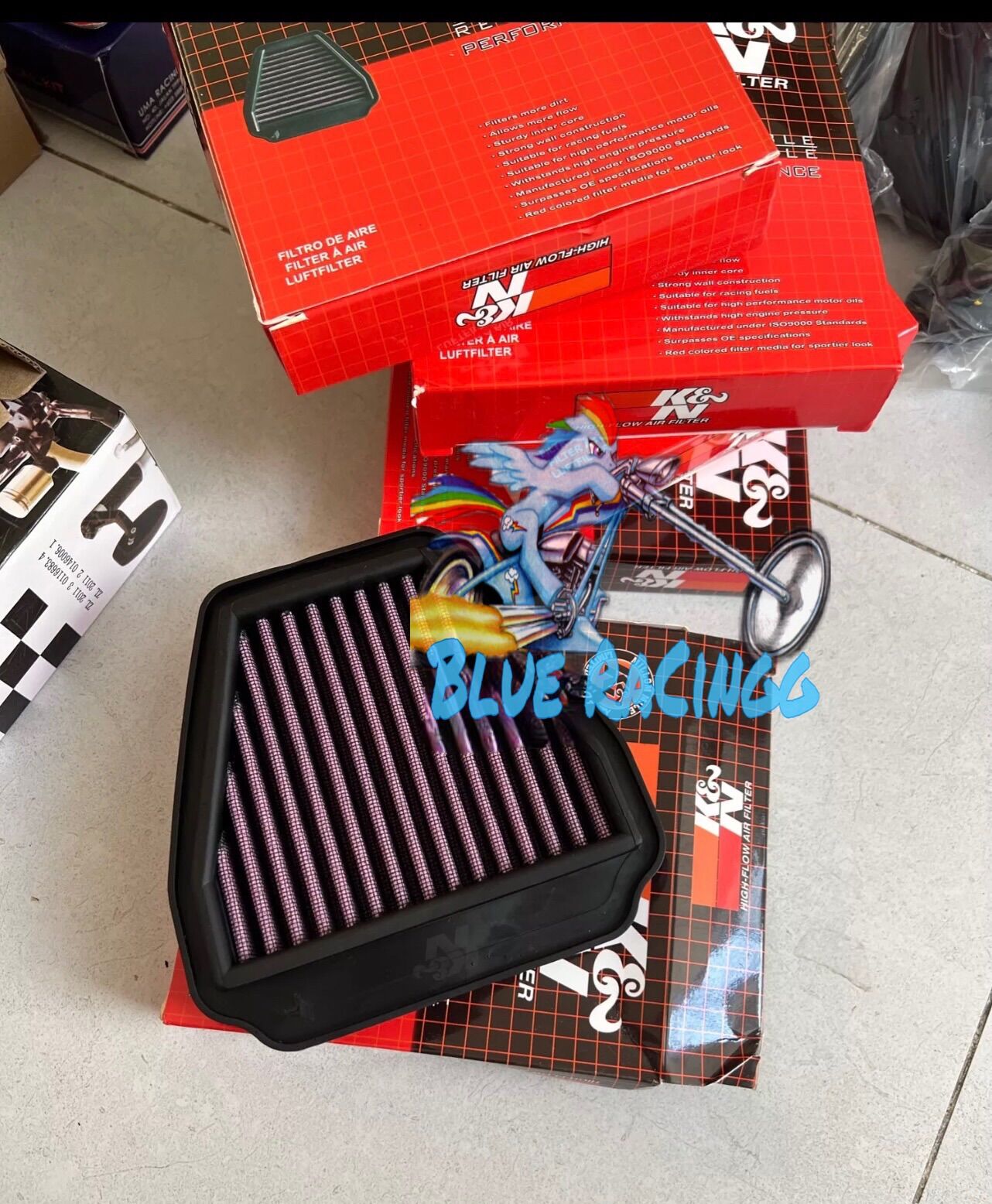 Lọc Gió K&N Dùng Winner Sonic Winner V1