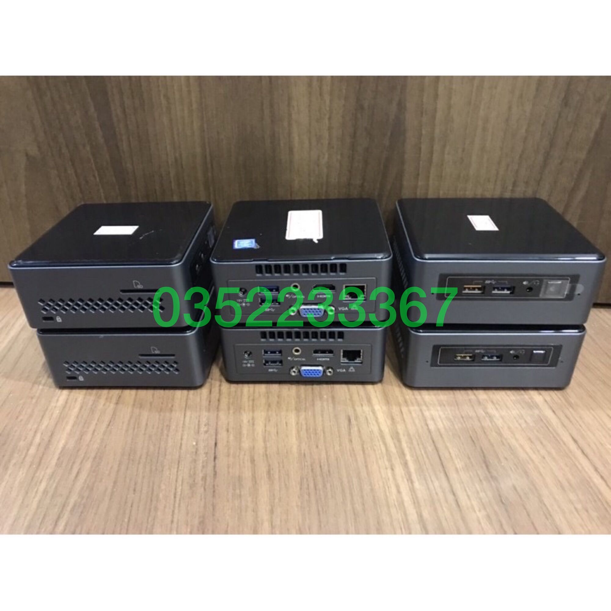 Intel NUC J3455, Ram 4G, SSD 120G, xem phim 4K