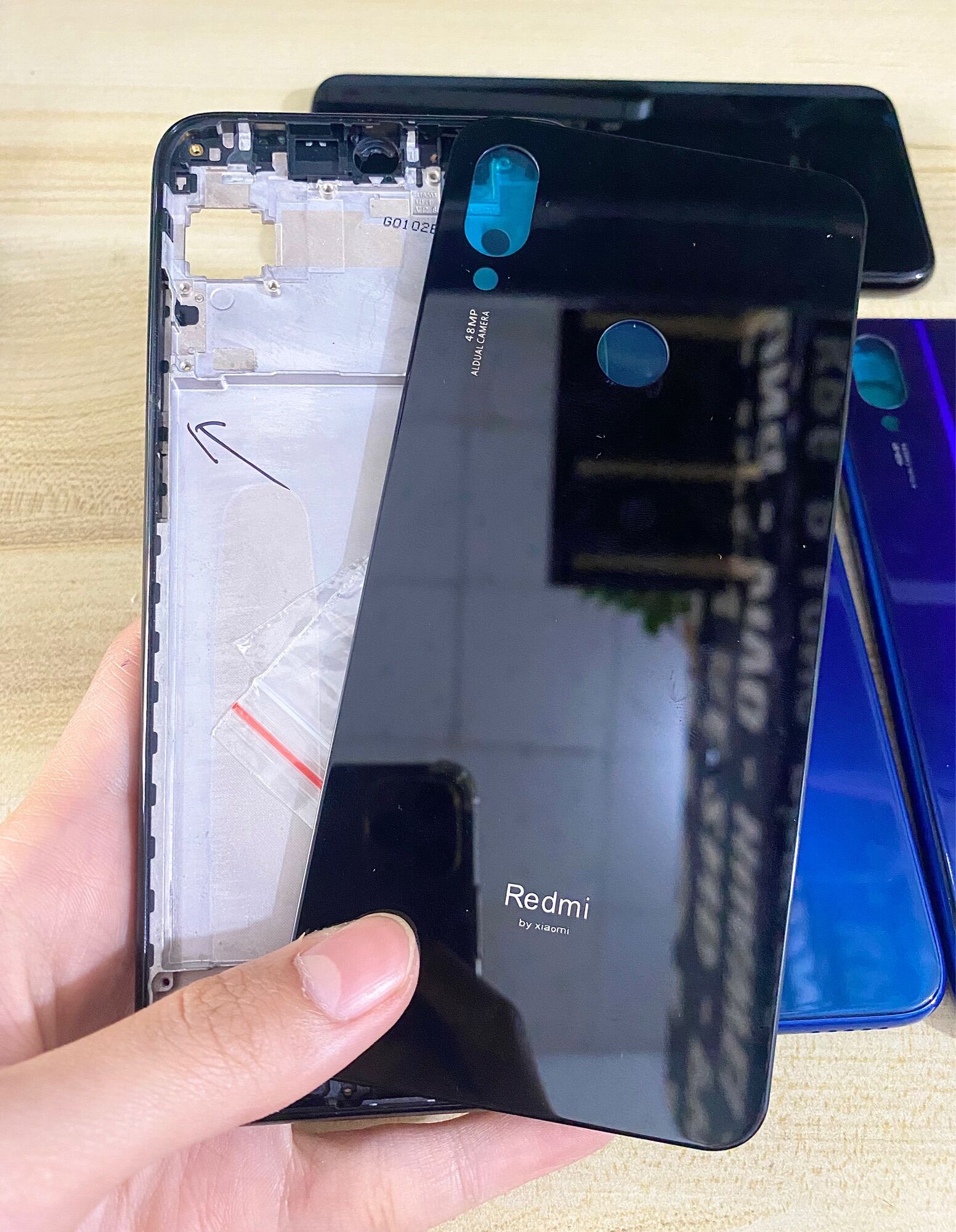 Bộ Vỏ + Sườn Xiaomi Redmi Note 7 Zin Hàng Cao Cấp