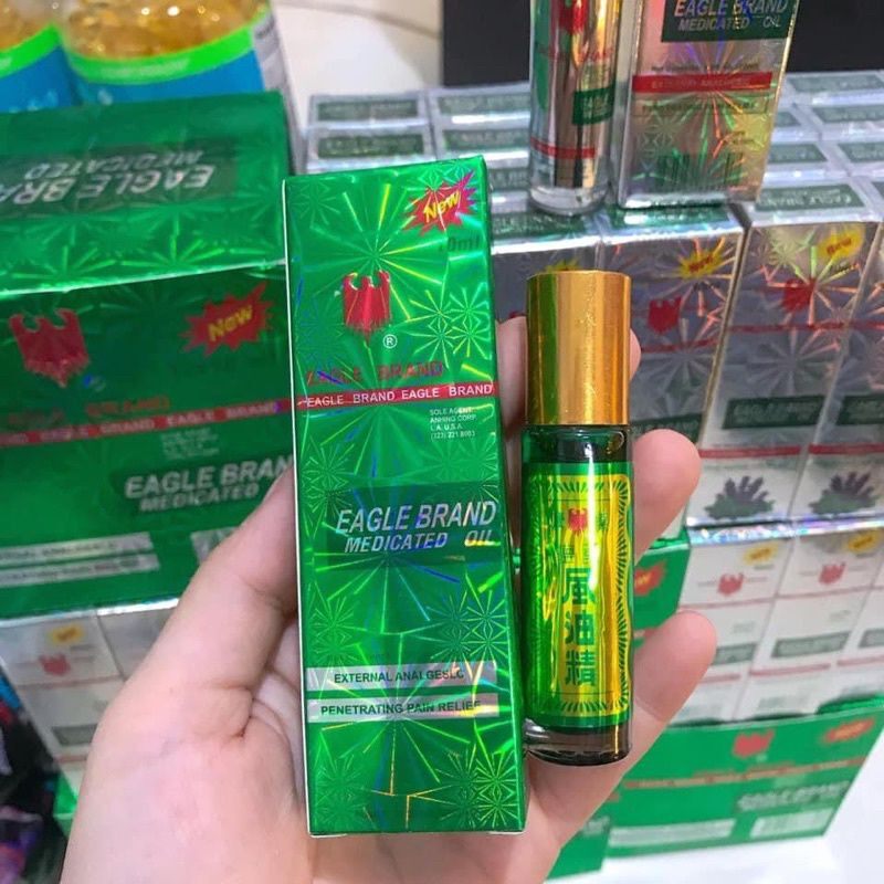 Dầu lăn xanh singapore 10ml