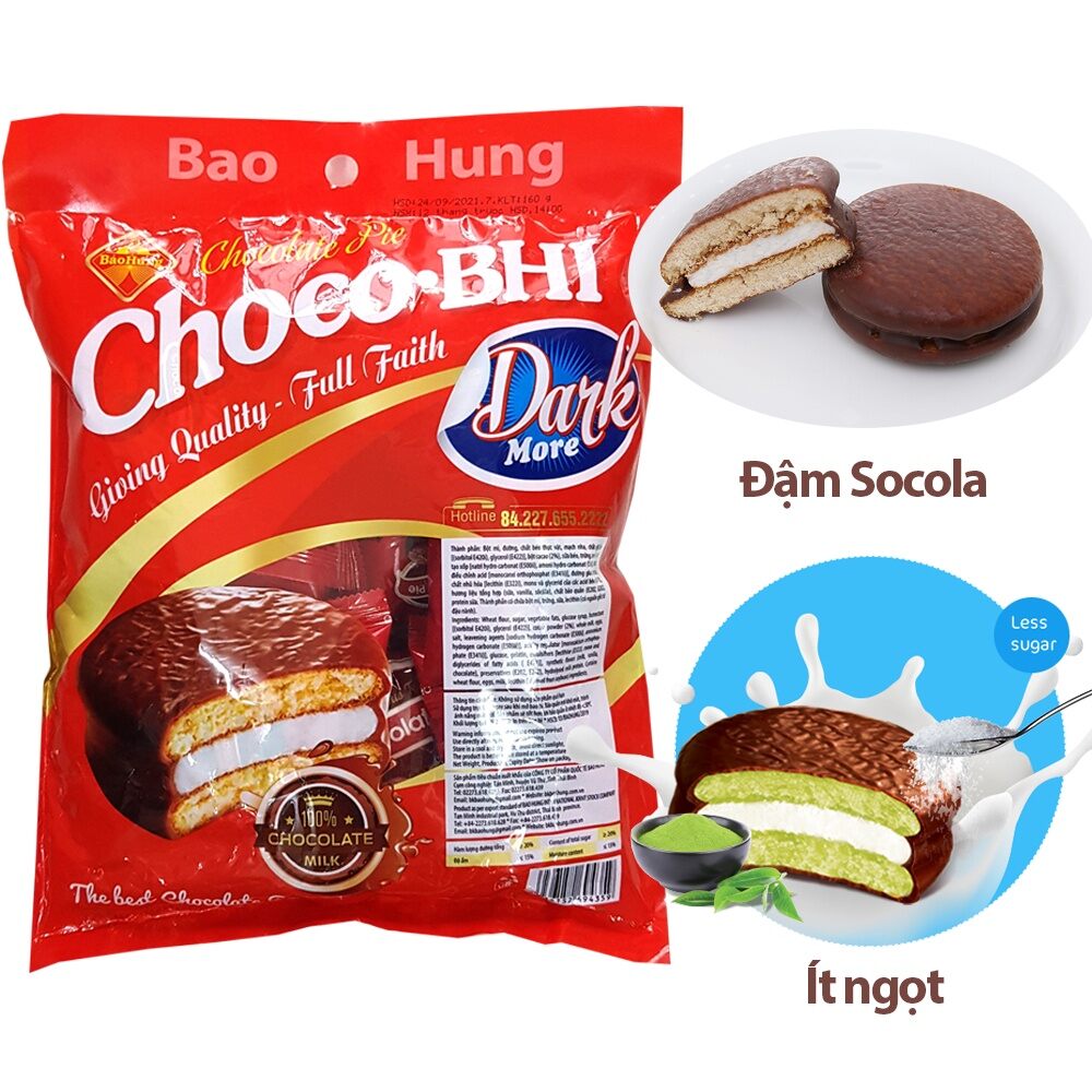 Bánh choco pie Phạm Nguyên 204g (12 cái)