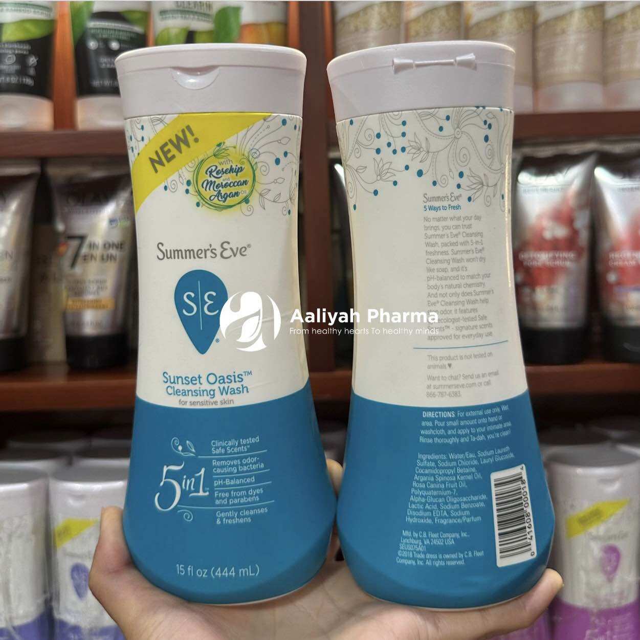Dung Dịch Vệ Sinh Phụ Nữ Summer’s Eve 444ml Mỹ