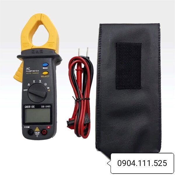 [HCM]Ampe kìm đo dòng AC DEREE DE-3103 (600A)