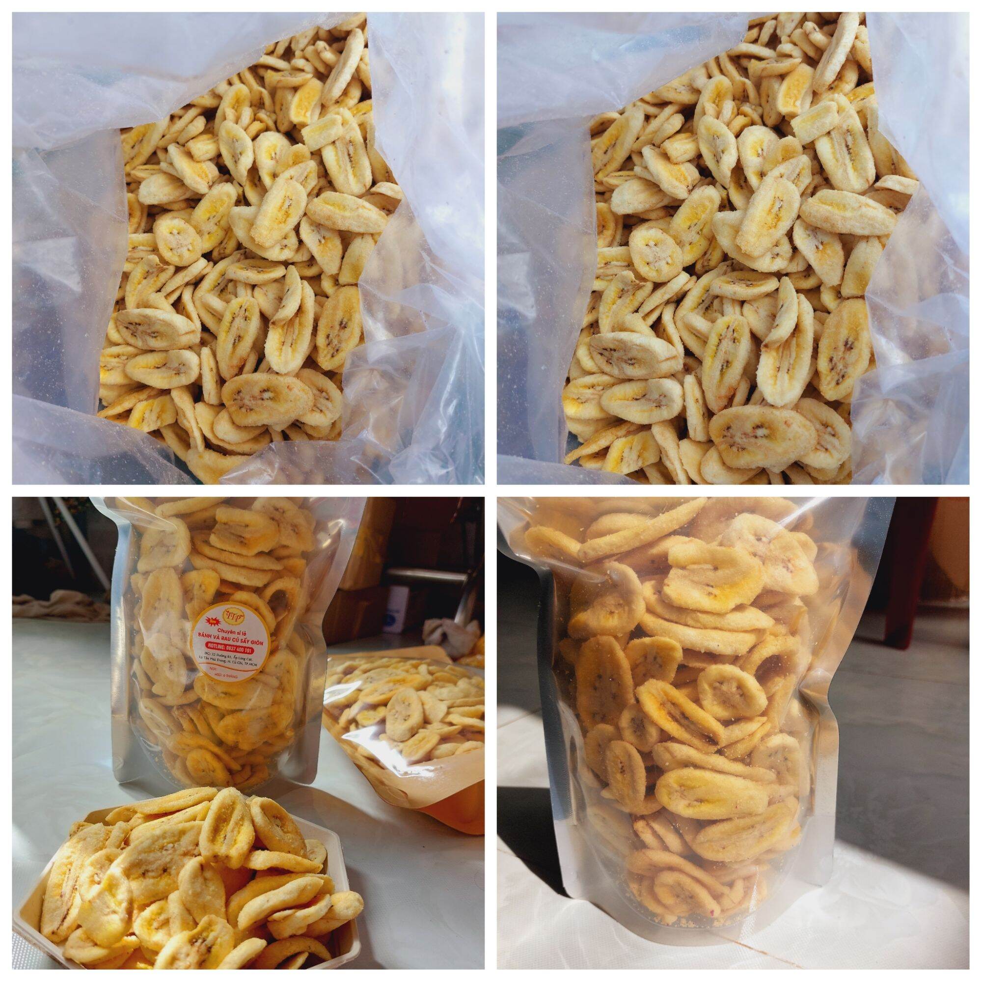 chuối sấy giòn đà lạt hiệu TTP. 150GR CHỈ 20k