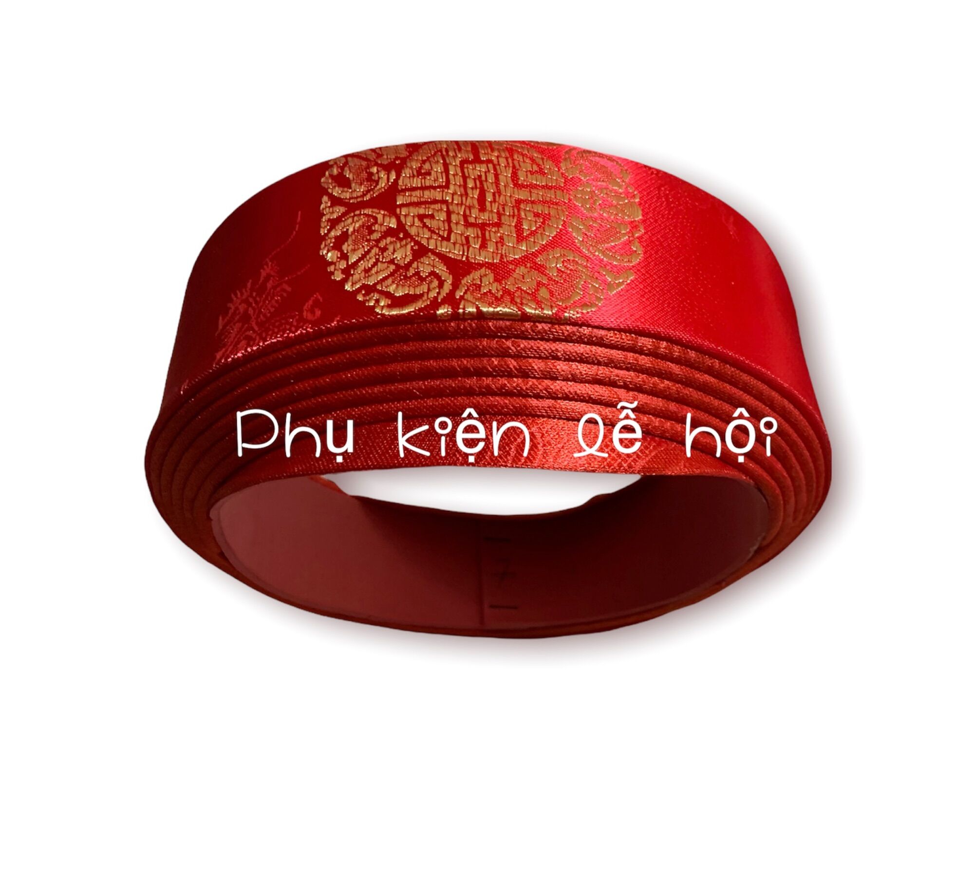 FEESHIP khăn xếp mừng thọ, khăn xếp quan, khăn xếp hầu đồng vải gấm xịn đủ size