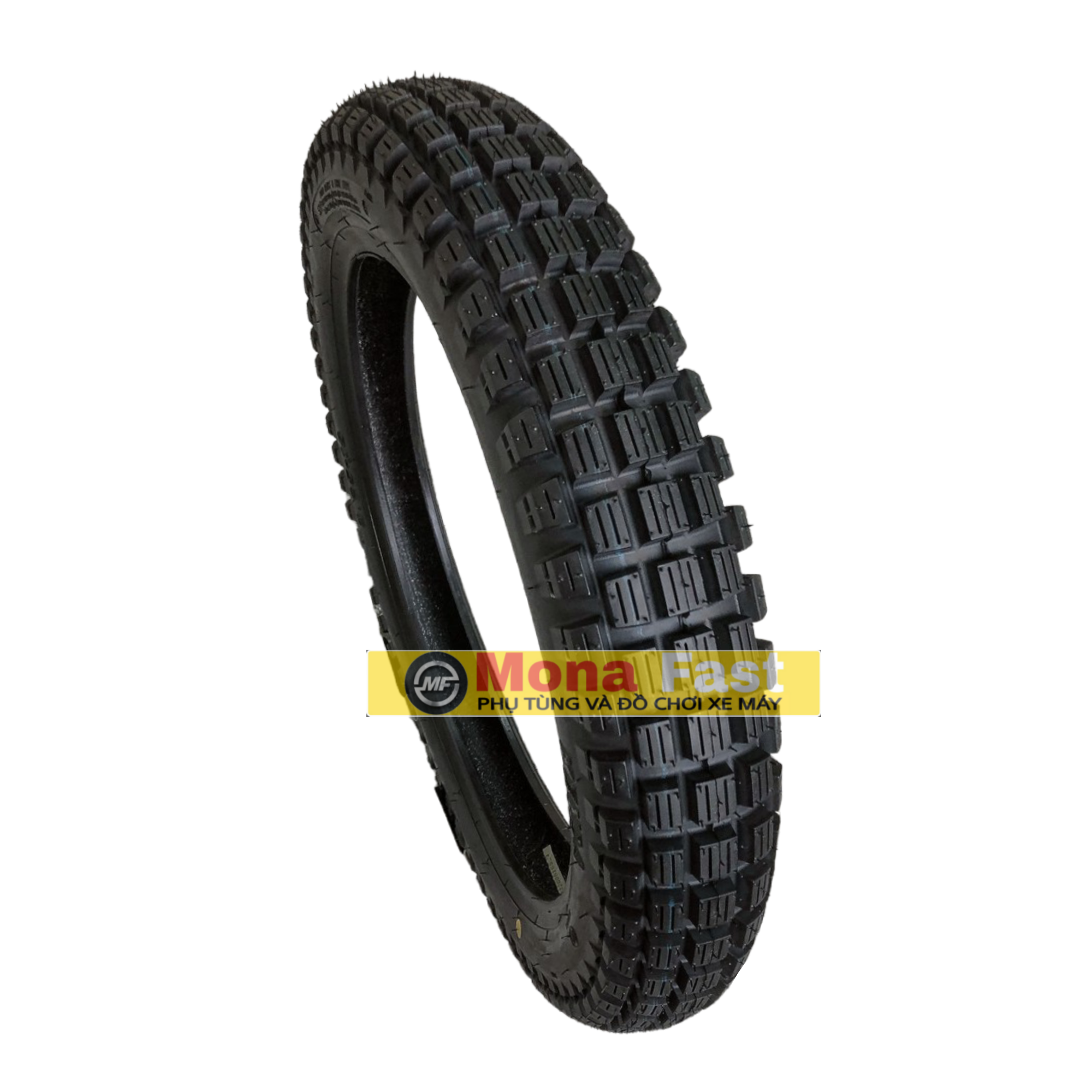 Vỏ lốp địa hình chống trượt kenda 250 - 17 gai đinh đi đường trơn gắn dream - wave - sirius