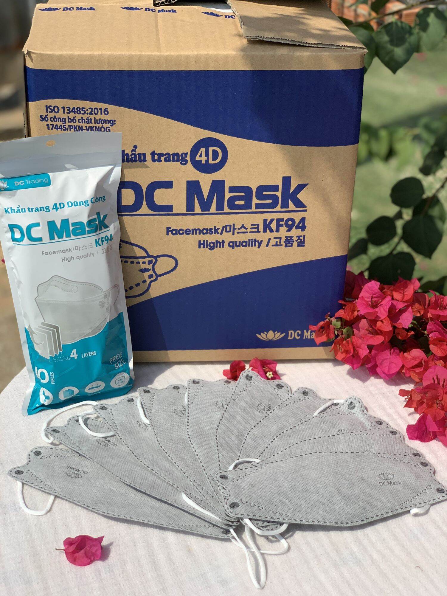 Khẩu trang 4D KF94 DC Mask (bịch 10 cái)