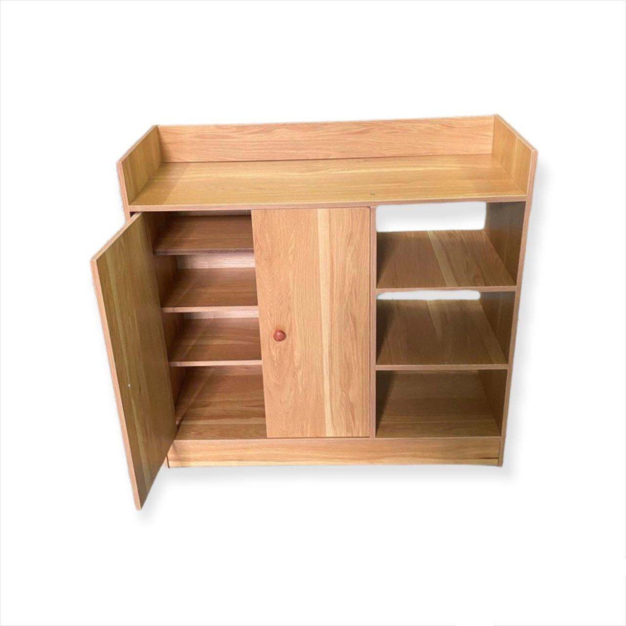 Kệ Để Giày - Tủ Để Giày Gỗ Thông Minh Lắp Ghép 3 Ngăn, Cực Tiện Ích