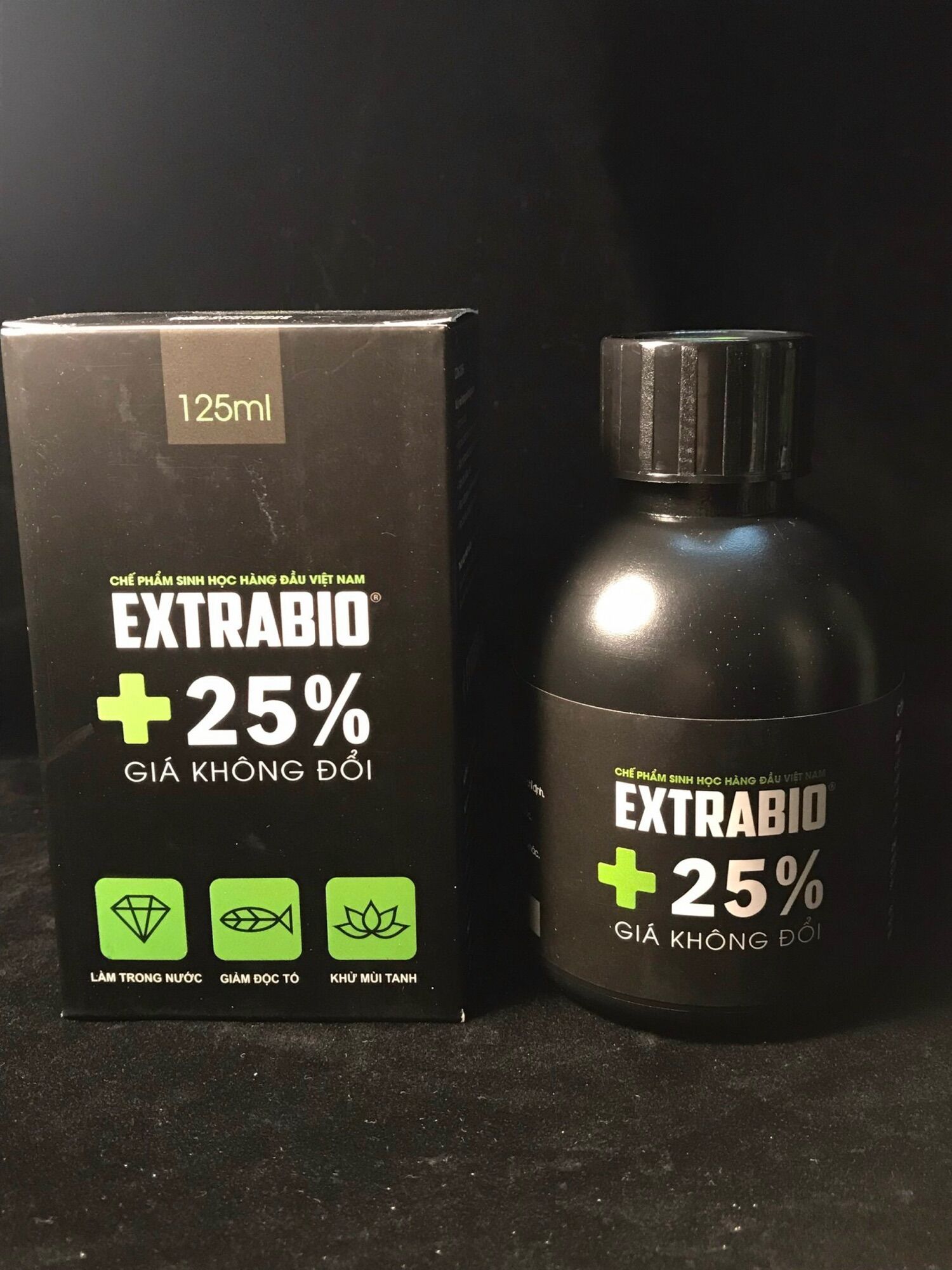 Vi sinh làm trong nước Extra Bio - Chế phẩm xử lí nước cho hồ cá