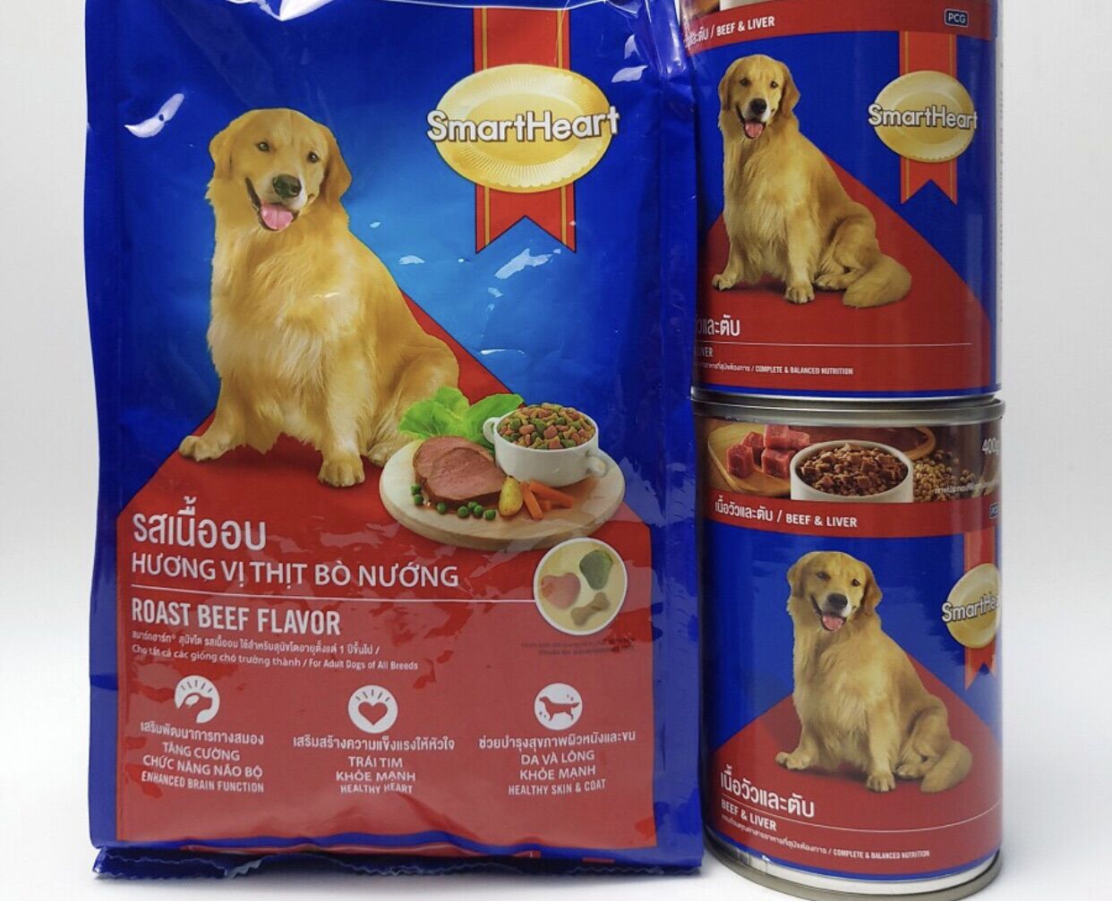 Thức Ăn Cho Chó Hạt Khô SmartHeart 400gr
