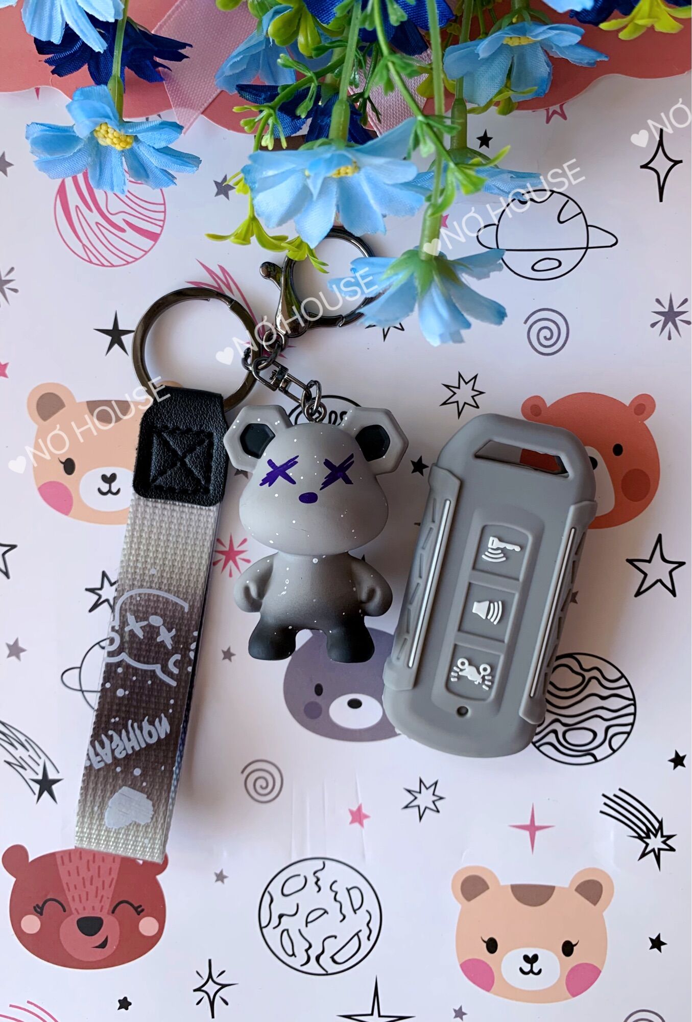 Bao Da Bọc remote xe smartkey  Sh mode , Sh 125 , Sh 150 (3 Nút )