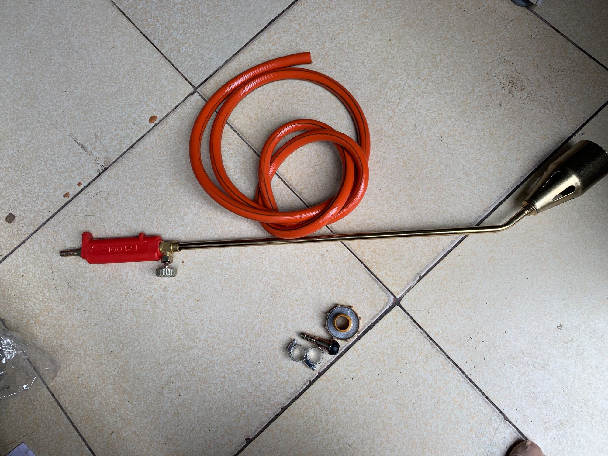 Khò gas bình 12kg dây 5m khò phi 50