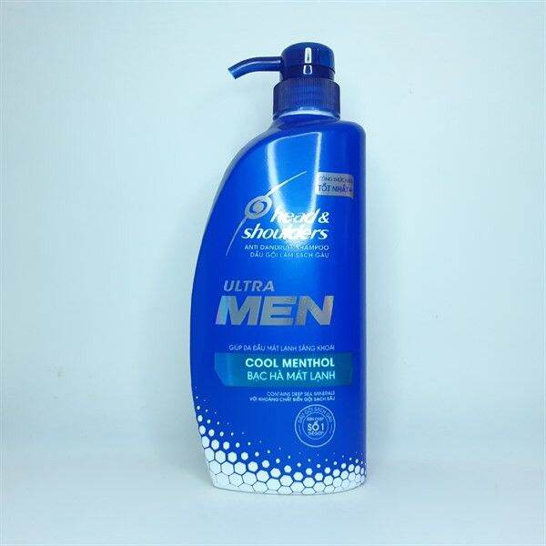 DẦU GỘI HEAD & SHOULDERS ULTRA MEN COOL MENTHOL