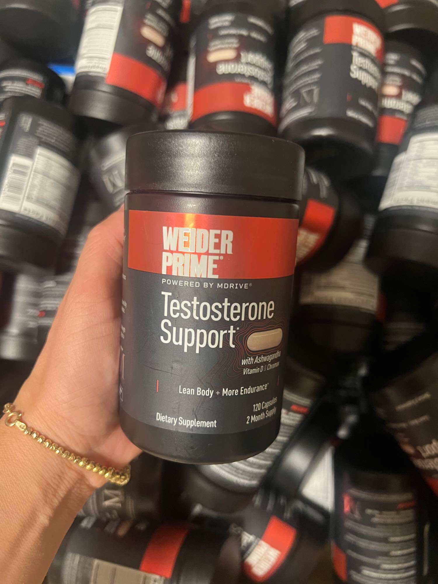 Viên uống bổ sung Testosterone Weider Prime Testosterone Support 120 Viên