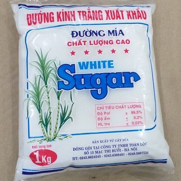 Đường trắng xuất khẩu 1kg
