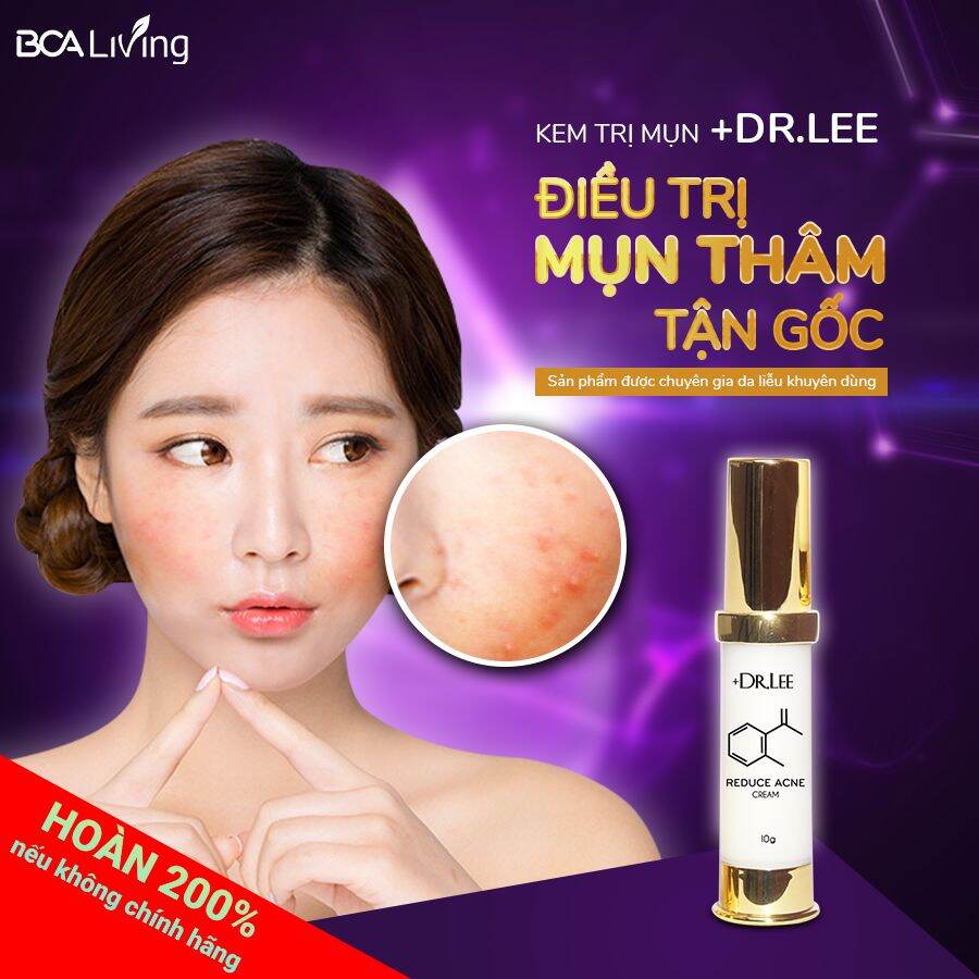 Kem Mụn Dr.lee Sản Xuất Theo Công Nghệ Hàn Quốc. Sản Phẩm Được Các Chuyên Gia Khoa Da Liễu Khuyên Dùng. Sạch Mụn Sau 1 Liệu Trình Từ 14 Đến 16 Ngày