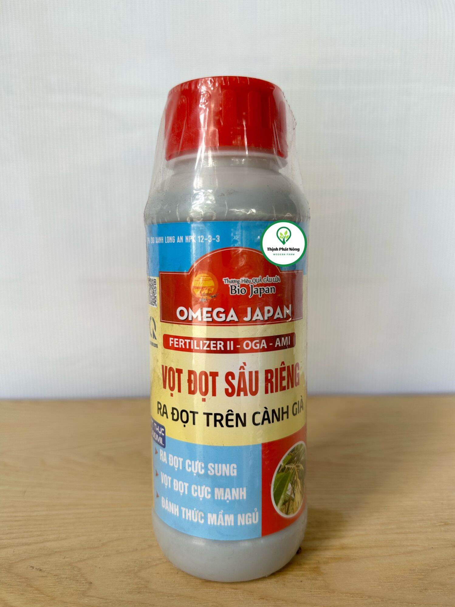 Vọt đọt sầu riêng chai 500ml thương hiệu quả cầu lửa