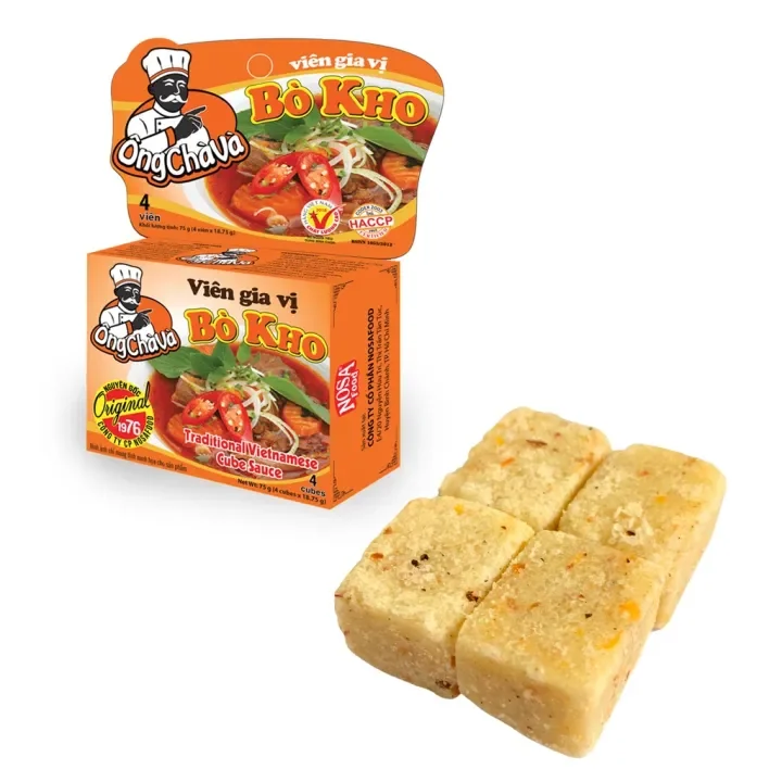 Viên gia vị nấu Bò Kho ông chà và