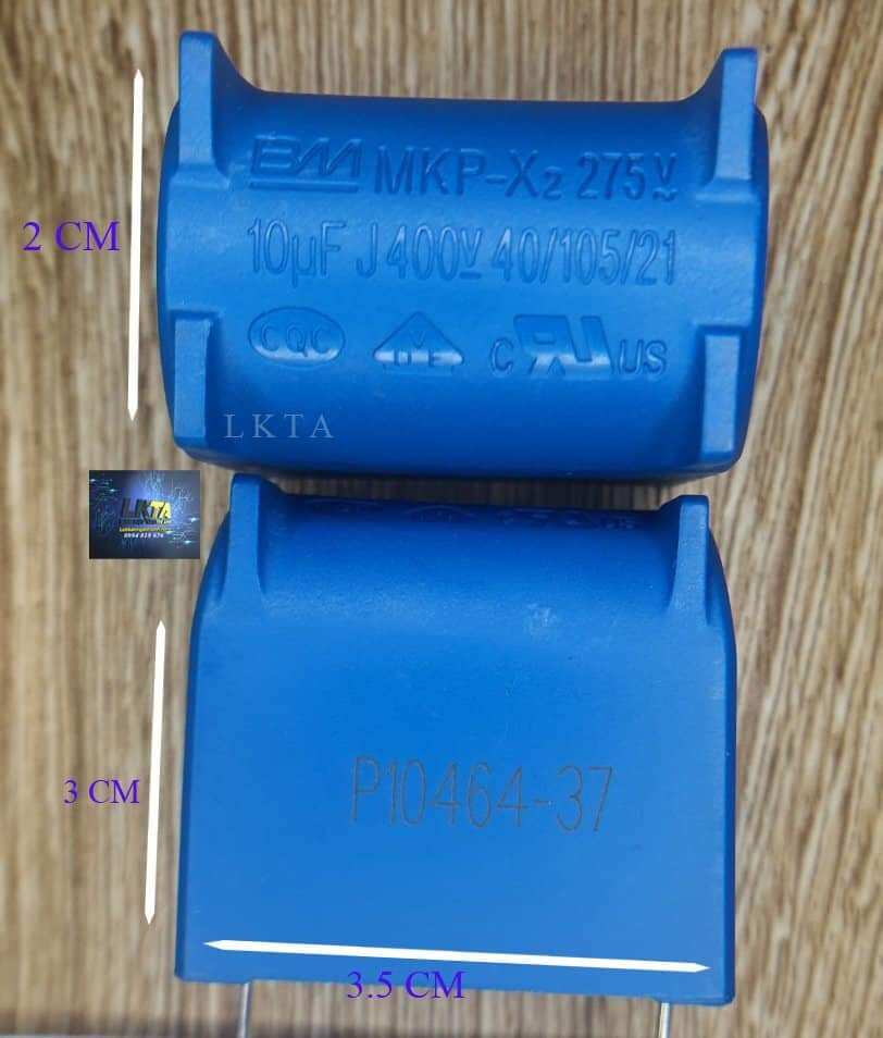 Tụ chuyển điện 10uf/275v mới