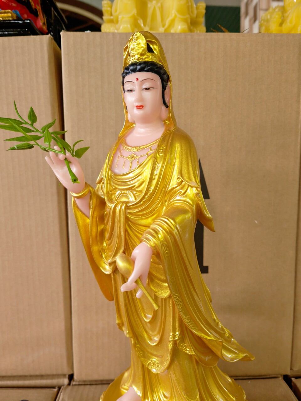 Tượng Quan Âm Bồ Tát cao 40cm