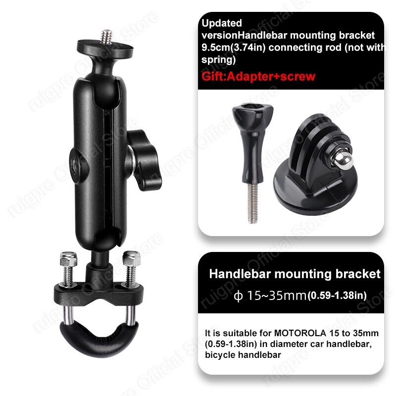 Giá đỡ camera gắn xe máy Motowolf