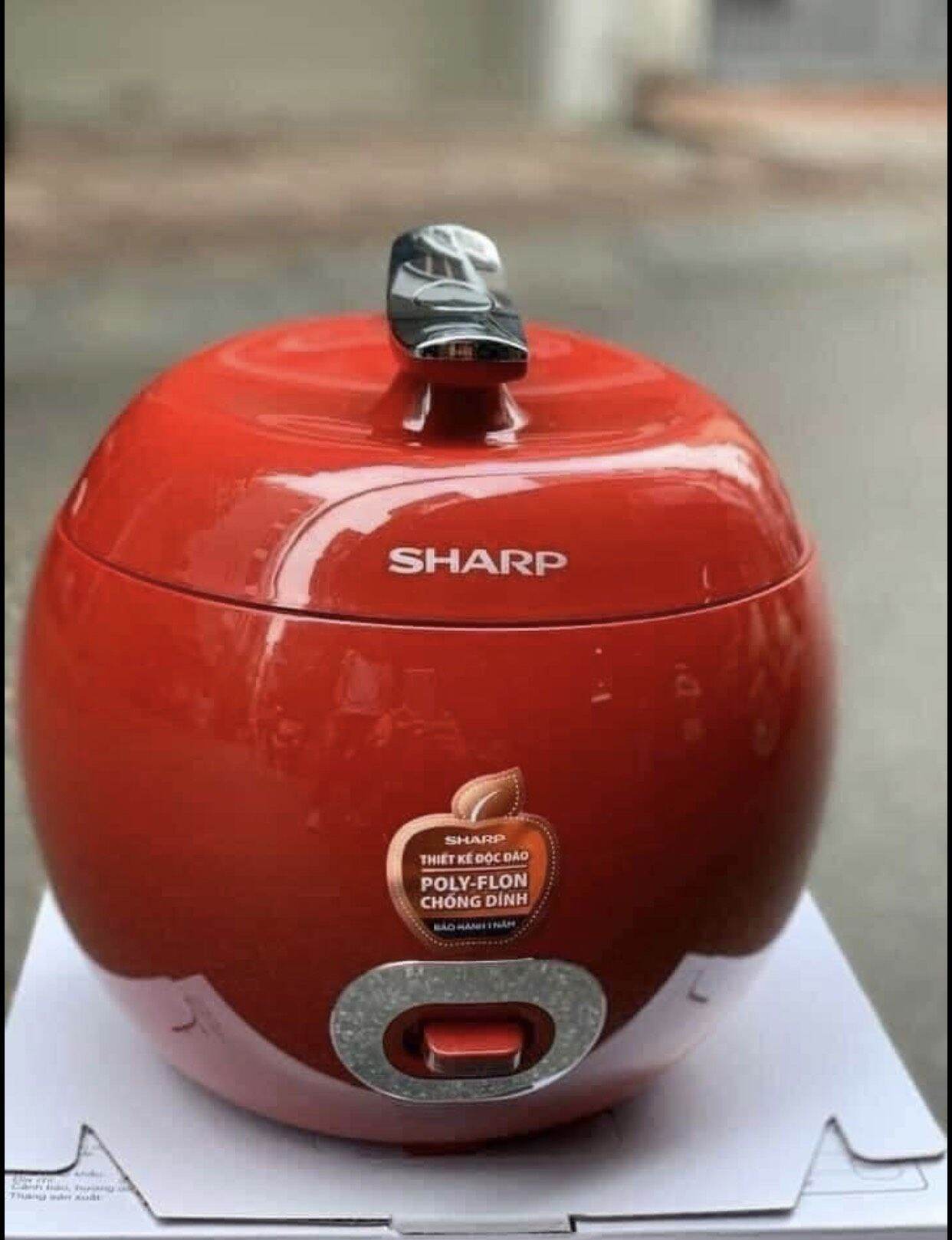 NỒI CƠM ĐIỆN SHARP MÀU ĐỎ