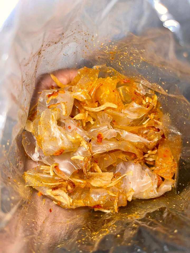 500gram Hành phi sạch, lột tay bào tay