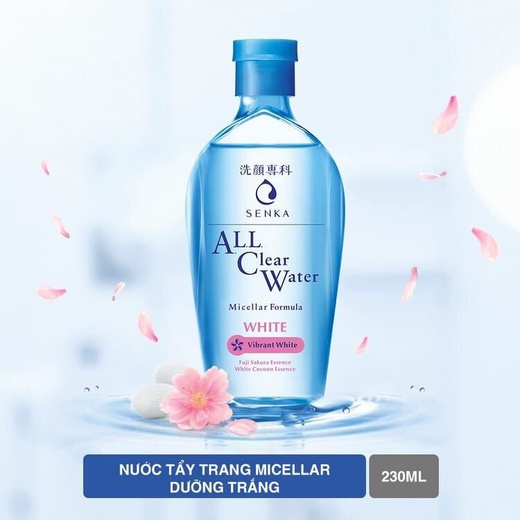 Nước tẩy trang Senka All Clear Water 230ml