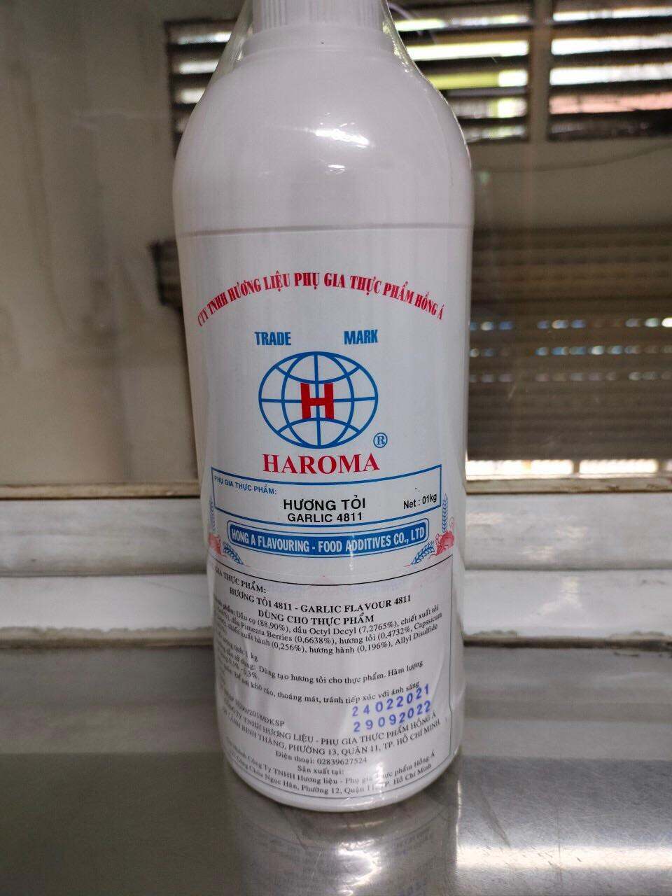 Hương tỏi- dùng trong thực phẩm tạo mùi tỏi cho sản phẩm