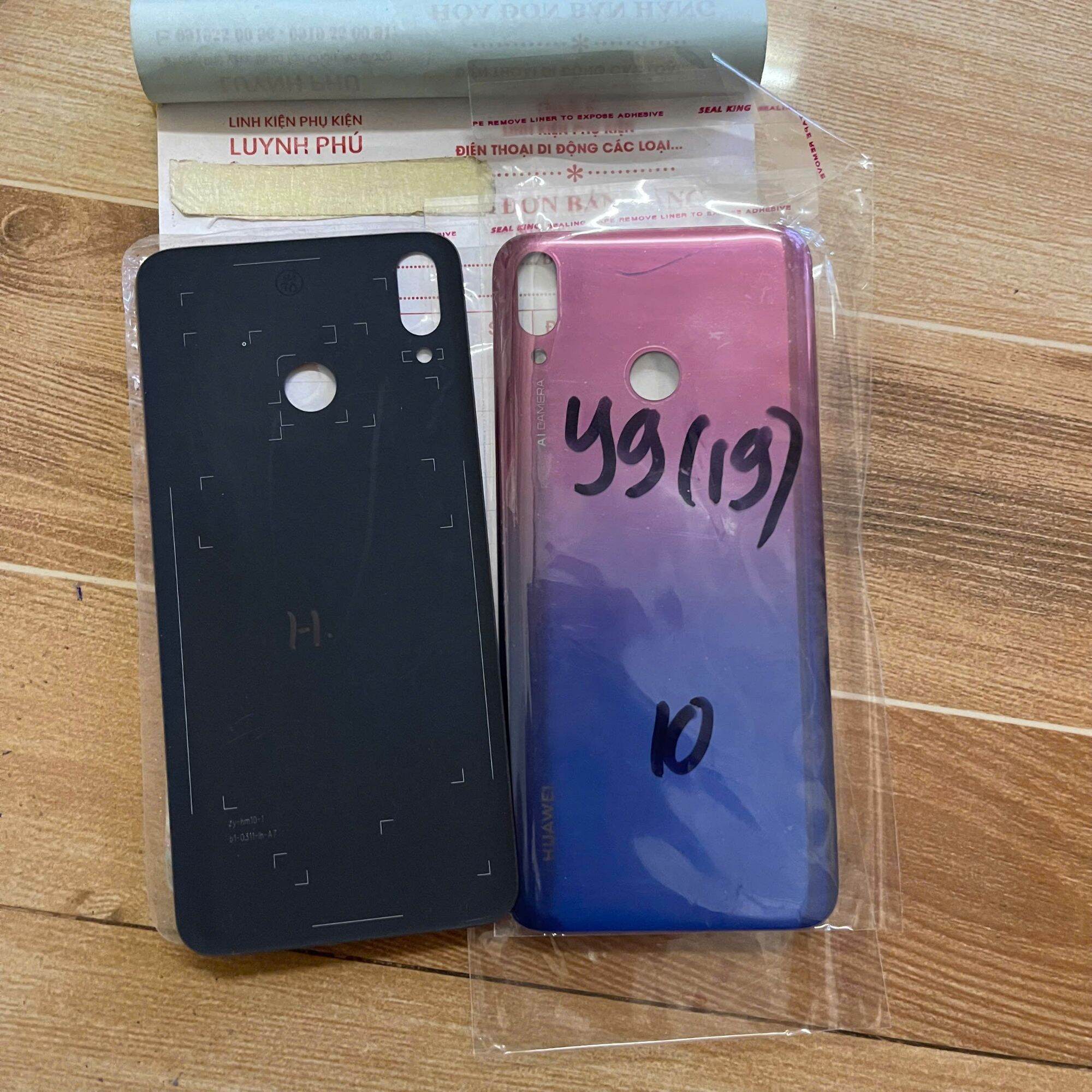 Nắp lưng huawei y9 2019 JKM LX2