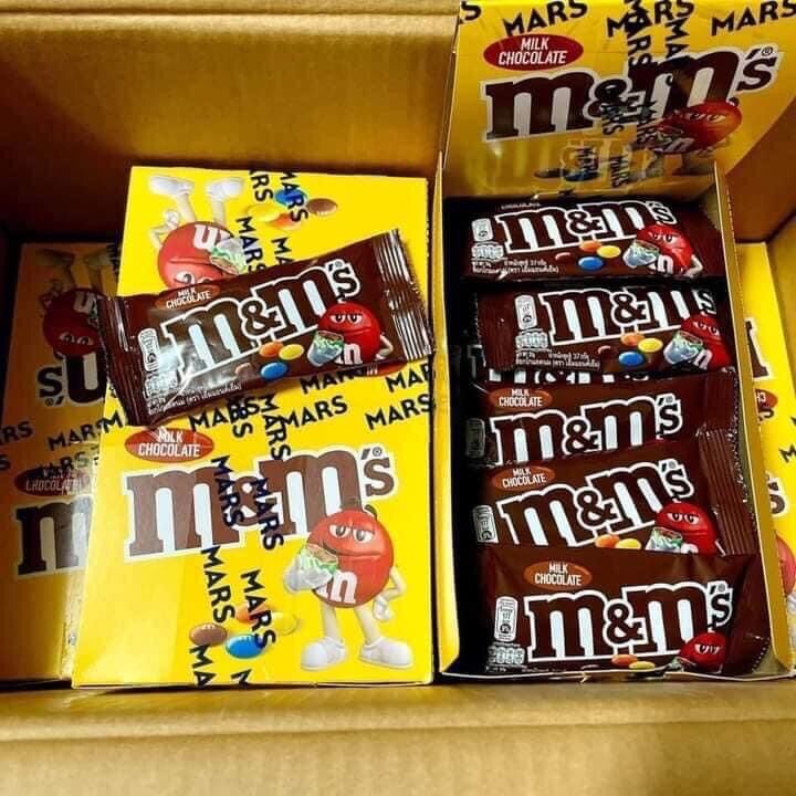 1 gói socola sữa m&m 37gram