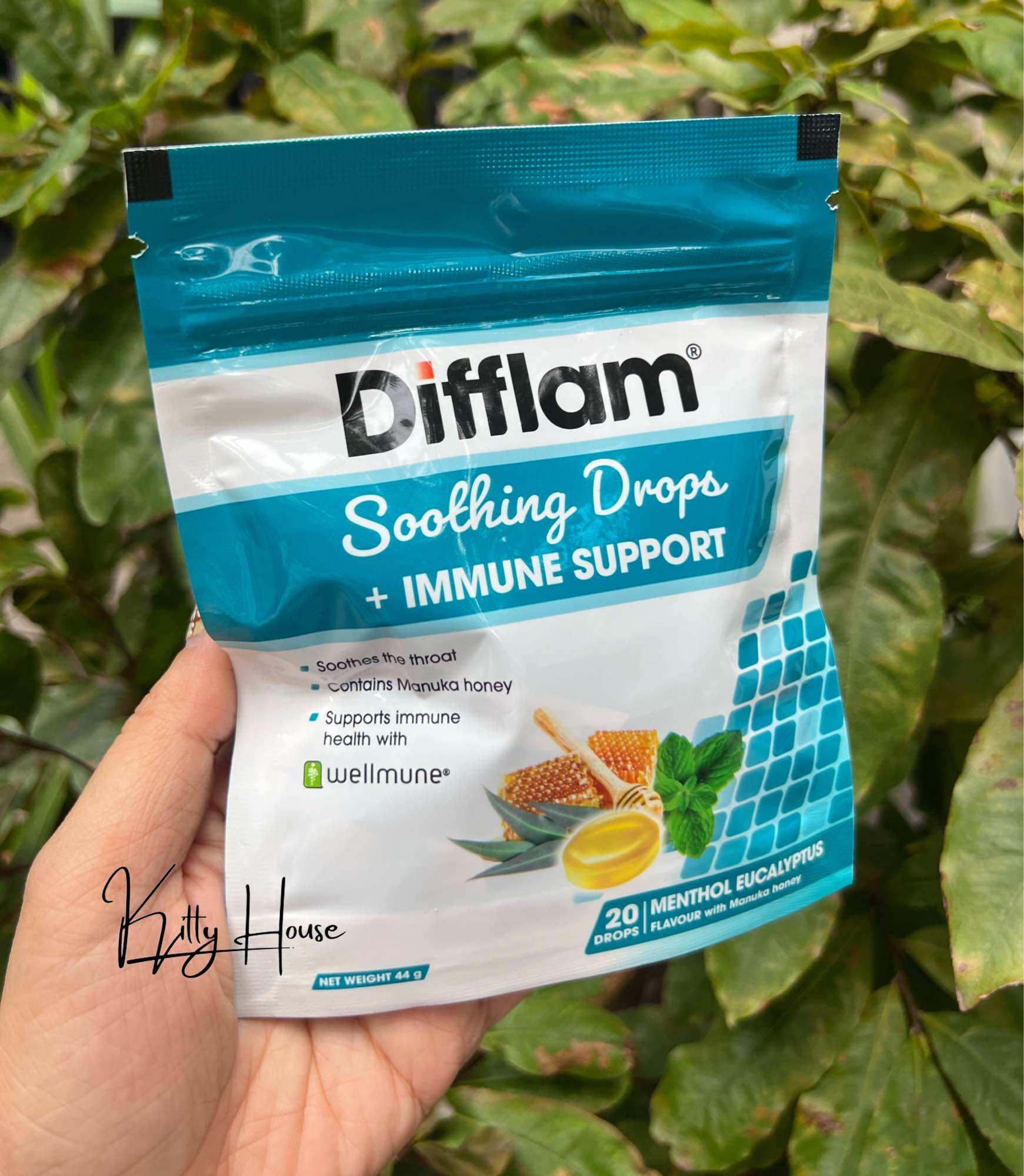 KẸO NGẬM HO DIFFLAM GÓI 20 VIÊN & 42 VIÊN