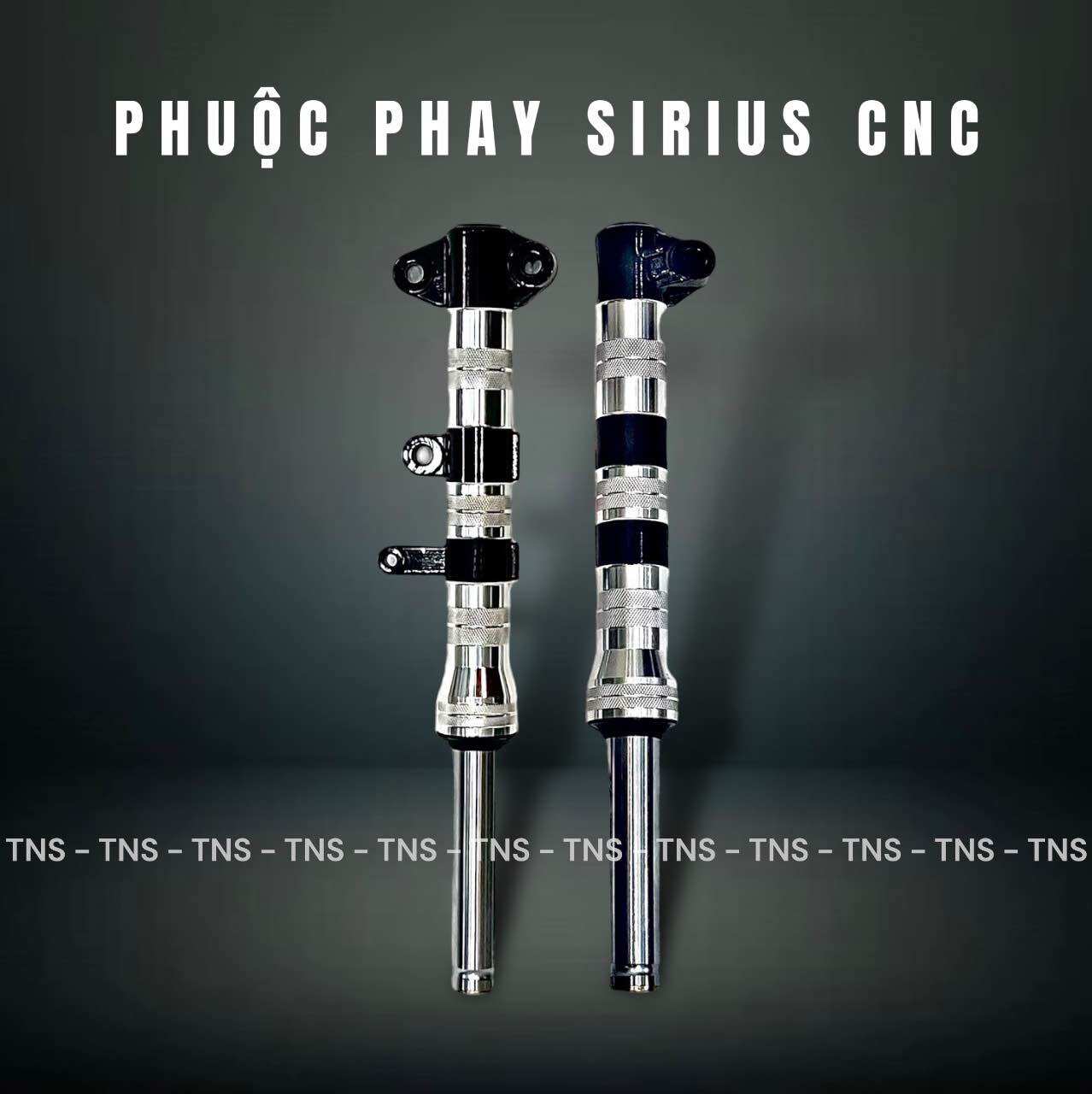 Phuộc phay sirius - Phuộc trước sirius 50/110 phay thái (Cắt ty sẳn)