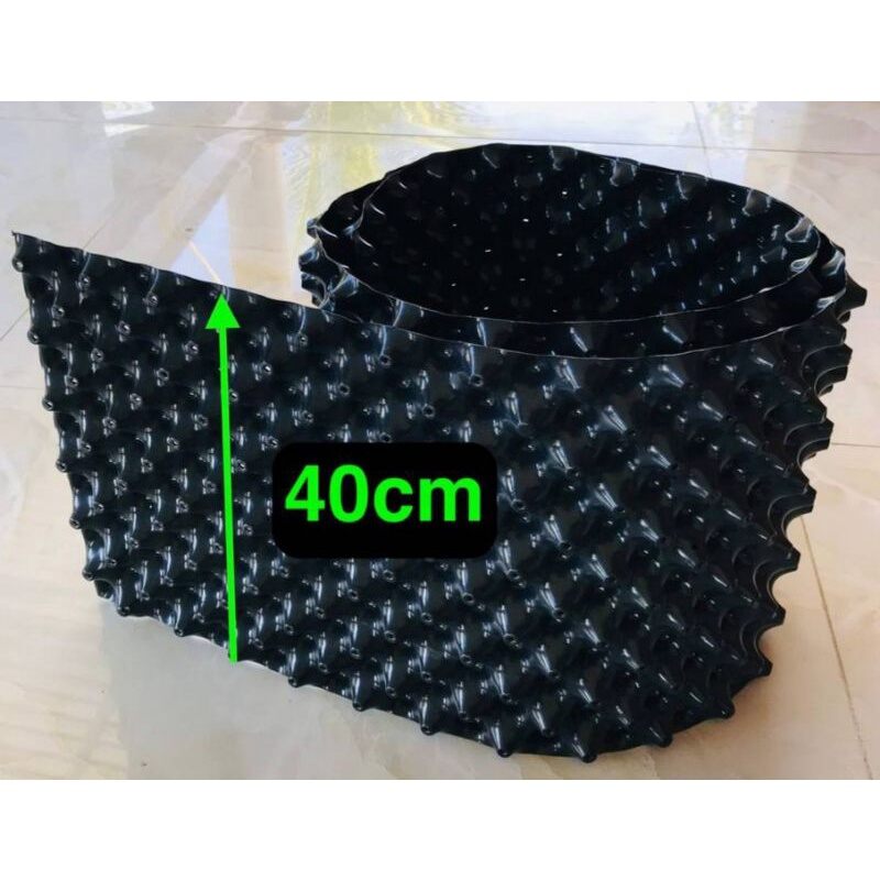 0bầu ươm cây v6 cuộn 50m cao 40cm độ đay 0.7mm