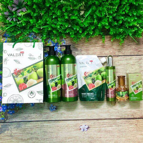 Tinh dầu bưởi Grapefruit Valert cho tóc khô hư tổn 60ml