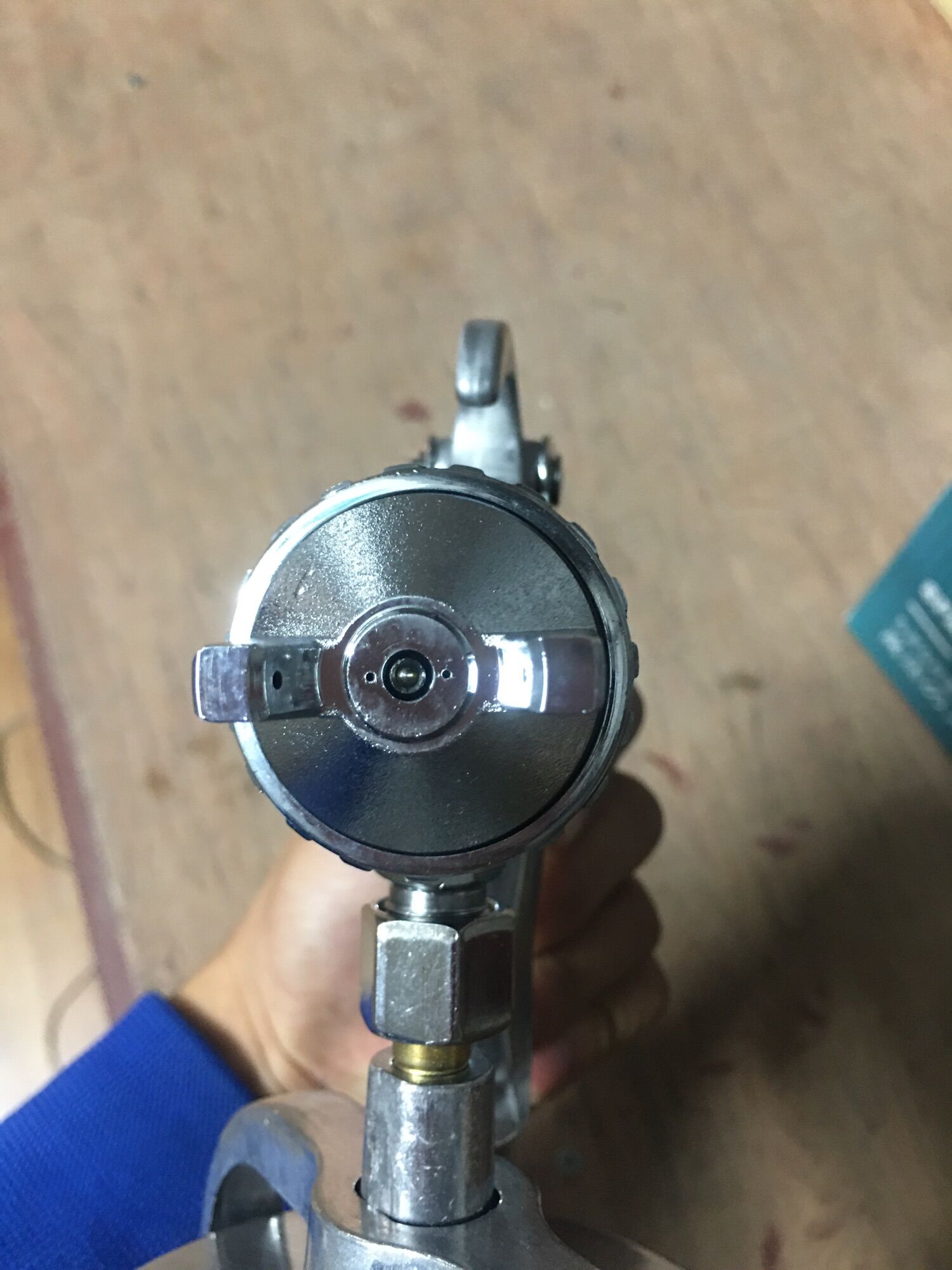 Phun sơn hơi, phun keo PQ-2 bình dưới 1Lít