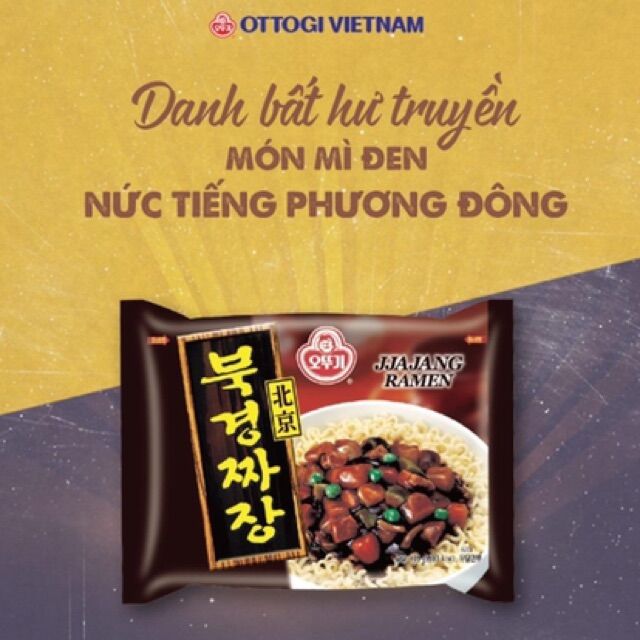 (Sale)5 gói mì tương đen 135g